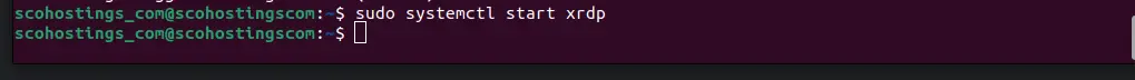 start xrdp