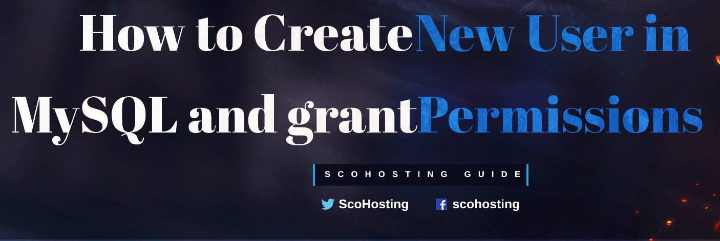 How to Create a New User in MySQL and Grant Permissions