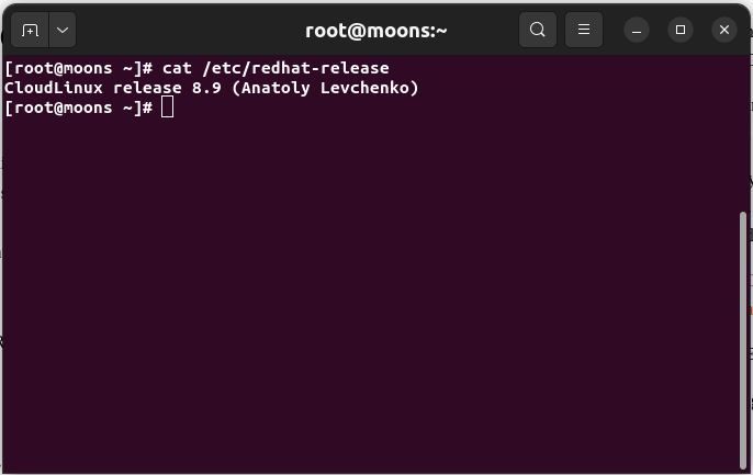 cat /etc/redhat-release