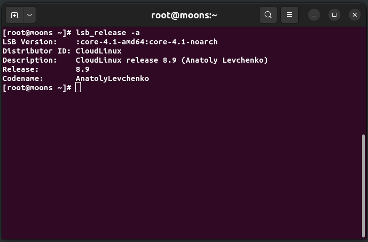 usage of linux command cat /etc/os-release