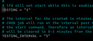 csf remove testing