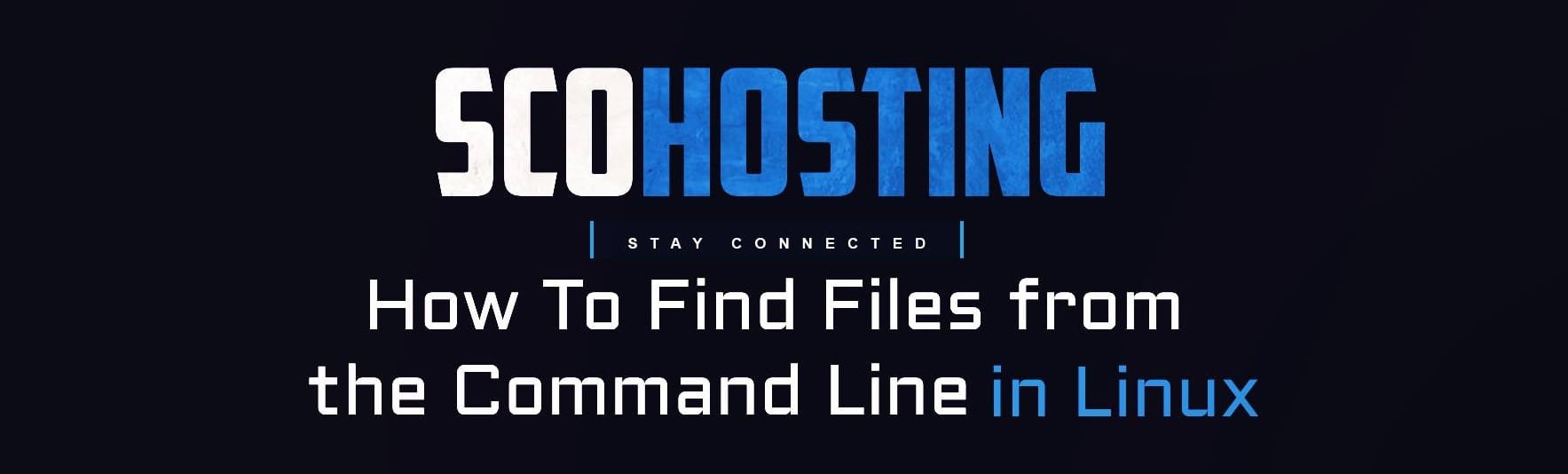 How to Find Files from the Command Line in Linux