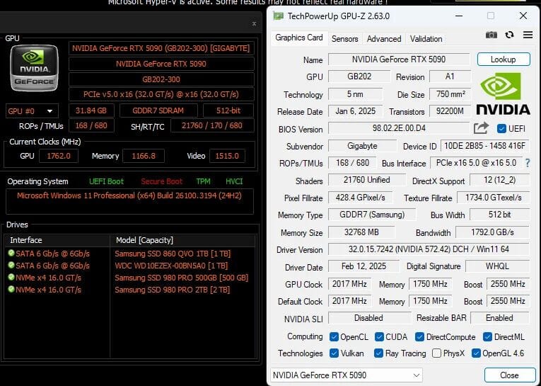 Gigabyte RTX5090