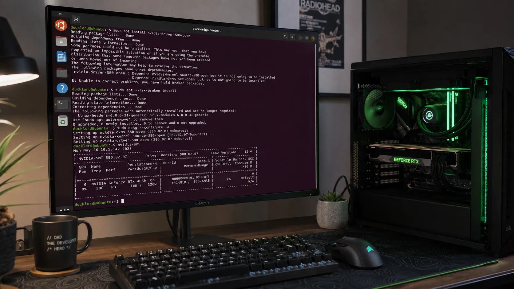 How to Fix NVIDIA Driver Unmet Dependencies on Ubuntu 24.04