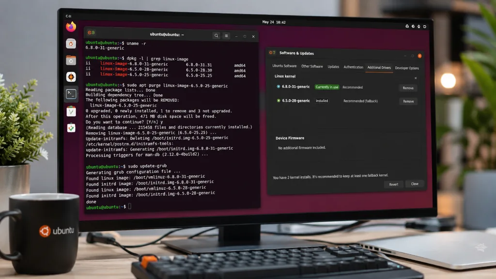 How to Safely Remove Old Kernels in Ubuntu 24.04 and Keep Only the Versions You Need