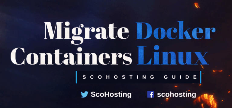 How To Migrate Docker Containers To New Server
