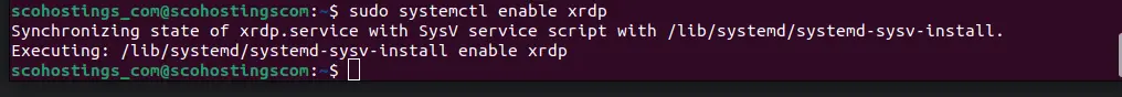 enable xrdp